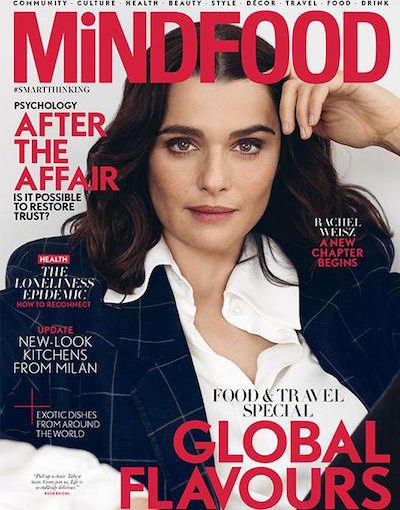 MIndfoodJuly-2018 cover After the affair article Emily Joyce with expert advice from Philipa Thornton