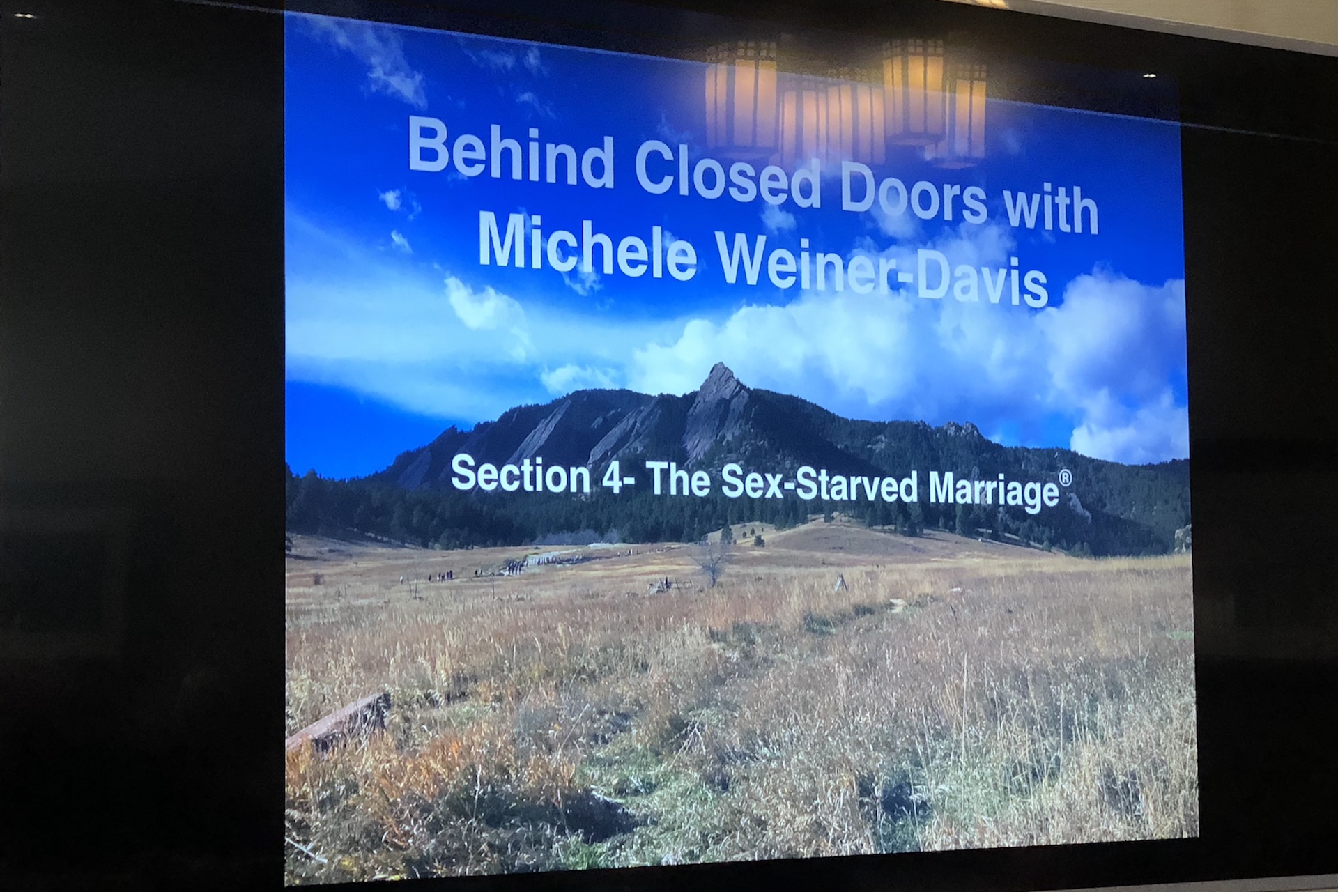 Always learning! Marital Therapy training on the Sex Starved Marriage and how to avoid this trap