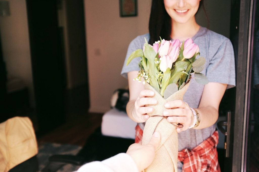 Gift receiving is a powerful statement for those who's love language this is.