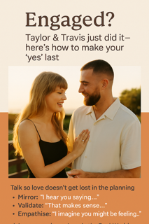 Taylor and Kelce got engaged, that's just the beginning how can Imago Relationship Therapy Strengthen their bond? Tips on the dialogue