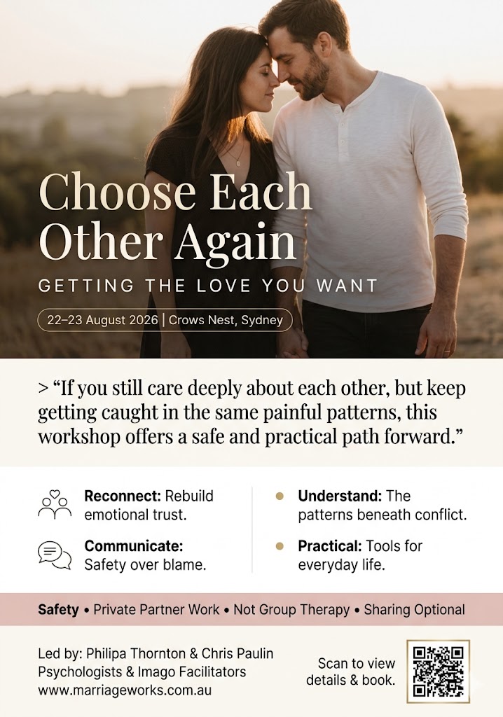 Marriage Works Fler for the Imago Getting the Love YOu Want Landing Page link